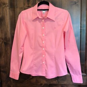 Lilly Pulitzer Tailored Pink Blouse